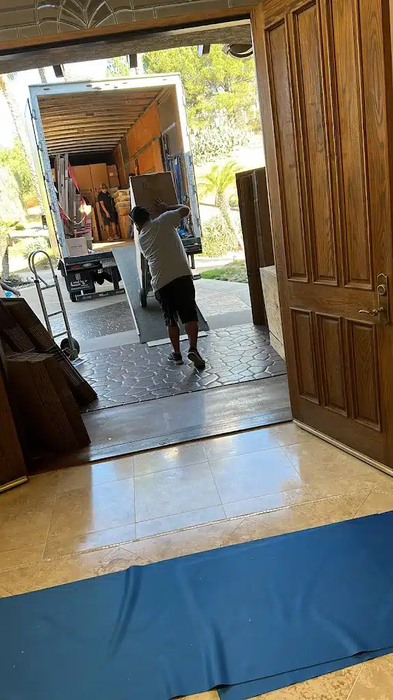 Transit Moving Systems on the job for a client