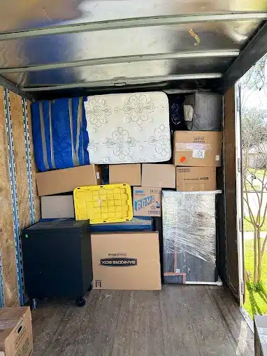 residential moving company in Colorado working on packing and moving